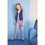 NoNo winter jersey t-shirt meisjes - blauw - Koss - AOP, rib