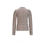 NoNo winter jersey t-shirt meisjes - wit - Koss - AOP, rib