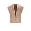 NoNo winter gilet meisjes - zand - Kila - fur