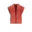 NoNo winter gilet meisjes - roze - Kila - bont