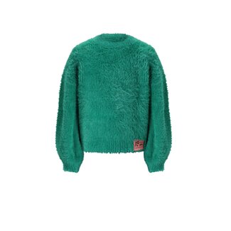 NoNo winter sweater meisjes - groen - Kate - gebreid, zacht, fluffy
