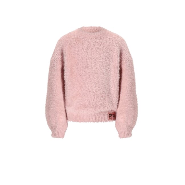 NoNo winter sweater meisjes - roze - Kate - zacht, fluffy, gebreid