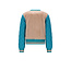 NoNo winter stepped jas meisjes - groen - Doris - bont
