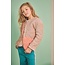 NoNo winter velvet jas meisjes - groen - Dimo -  AOP rib