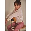 NoNo winter velvet stepped jas meisjes - wit - Doris