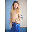 NoNo winter sweater meisjes - wit - Kem - gebreid, bloem borduursel