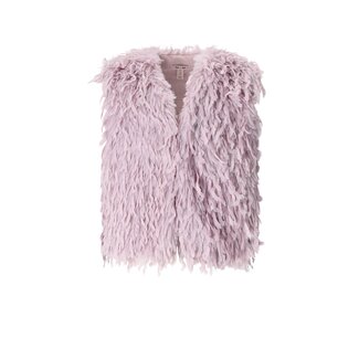 NoNo winter gilet meisjes - paars - Kath - fur