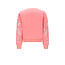 NoNo winter sweater meisjes - roze - Konono - furry, mouwprint