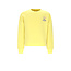 NoNo winter sweater meisjes - geel - Konono - furry, print