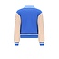 NoNo winter varsity jas meisjes - blauw - Darsy - furry