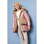 NoNo winter sjaal + muts set meisjes - blauw - Rana - chanille, gebreid