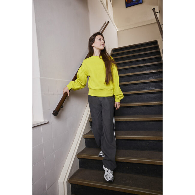 Indian Blue Jeans Winter broek meisjes - grijs - wide leg/Peached