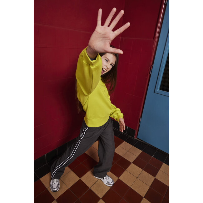 Indian Blue Jeans Winter broek meisjes - grijs - wide leg/Peached