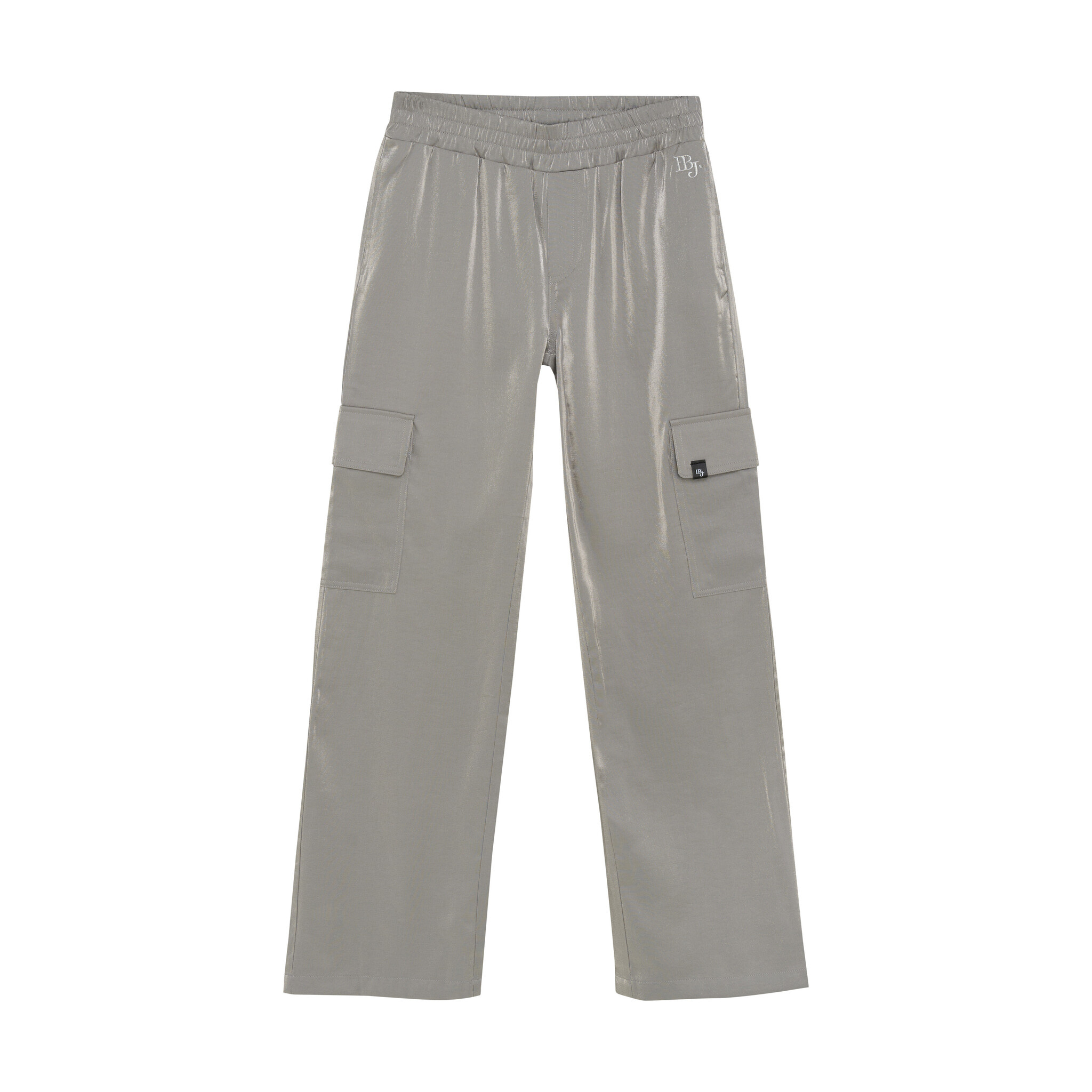 Indian Blue Jeans Winter cargo broek meisjes - grijs - wide leg/shiny
