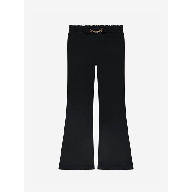 Nik&Nik winter flare broek meisjes - zwart - Sage