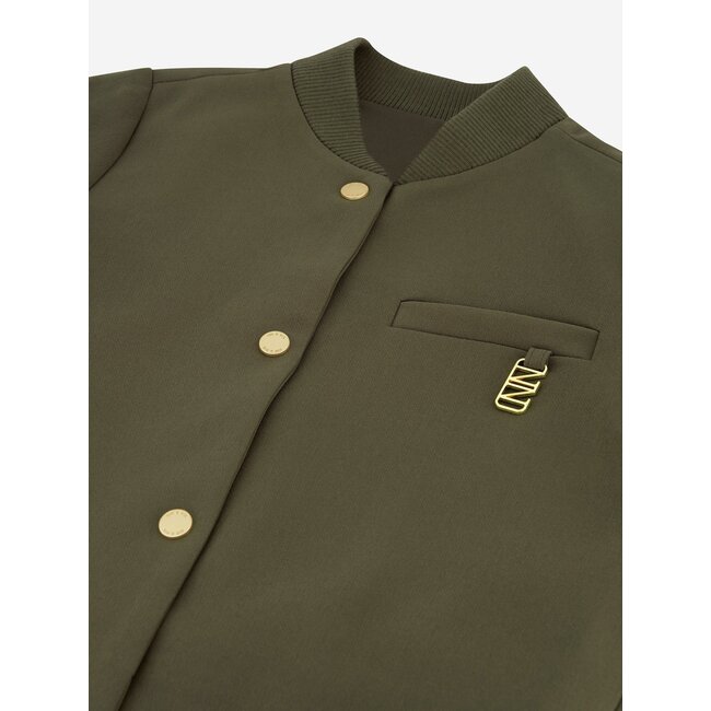 Nik&Nik winter bomberjack meisjes - groen - Eliza