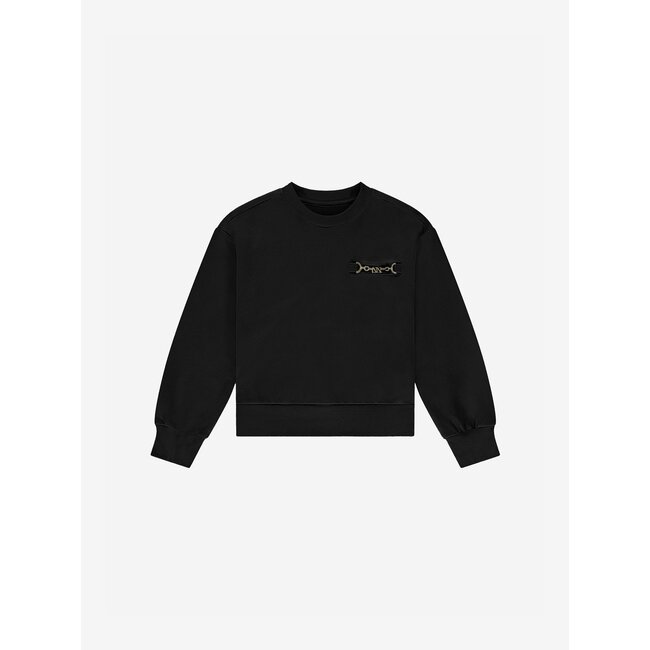 Nik&Nik winter sweater meisjes - zwart - Sage
