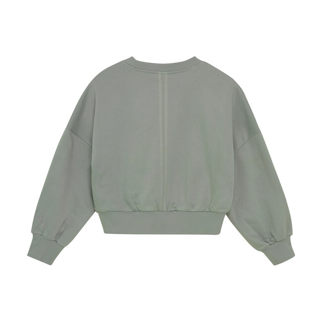 Indian Blue Jeans Winter sweater meisjes - groen - Satijn