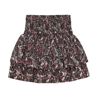Indian Blue Jeans Winter rok meisjes - zwart - AOP