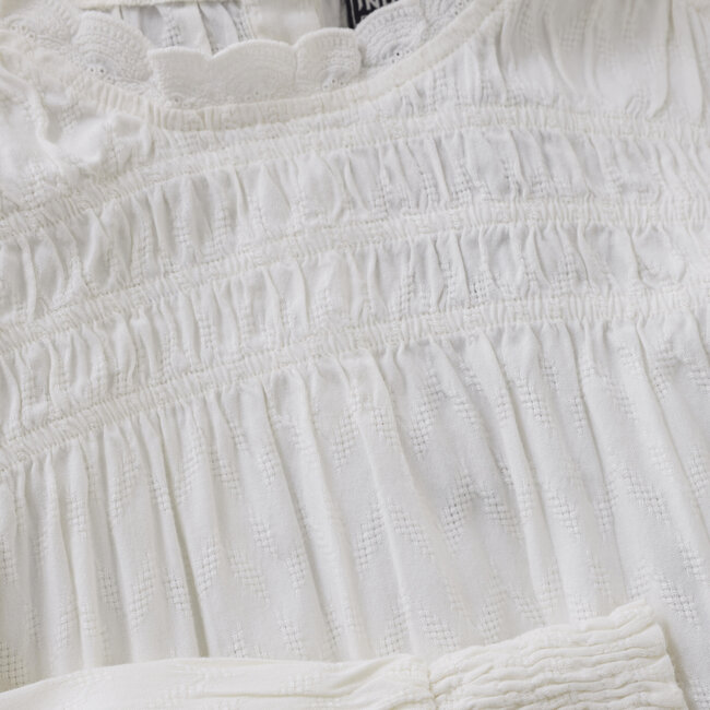 Indian Blue Jeans Winter t-shirt meisjes - wit - Jacquard