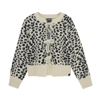 Indian Blue Jeans Winter sweater meisjes - zand - spotty/gebreid