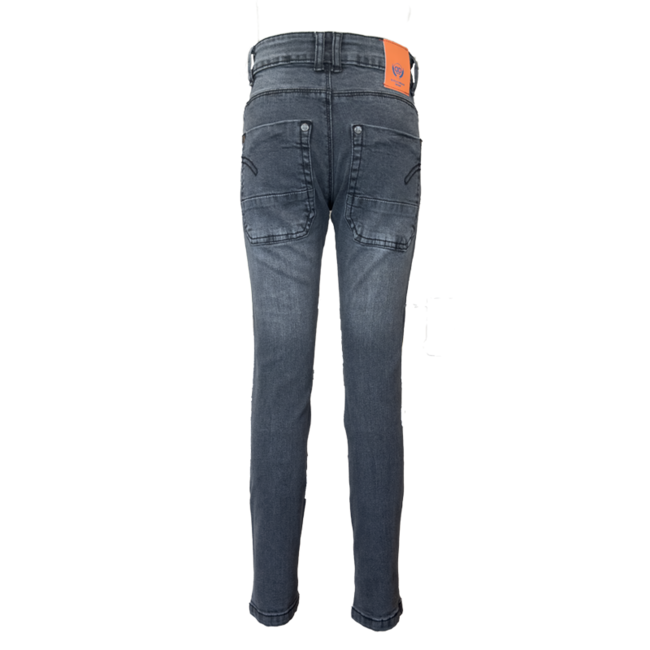 Dutch Dream denim winter jeans broek jongens - grijs - slim fit - Harusi
