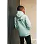Malelions winter hoodie jongens - blauw/grijs - signature, gestreept