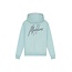Malelions winter hoodie jongens - blauw/grijs - signature, gestreept