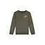 Malelions winter sweater jongens - groen/beige - signature, gestreept