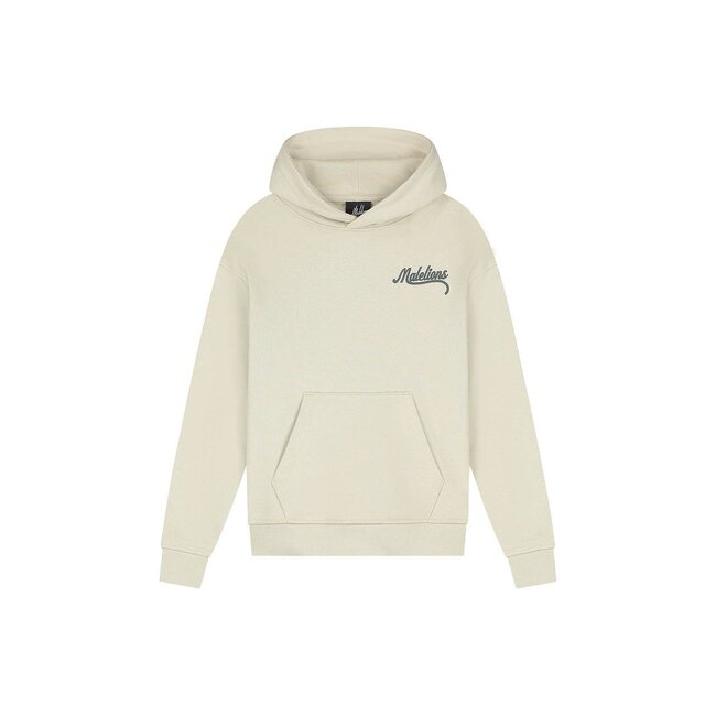 Malelions winter hoodie jongens - beige - Theatre