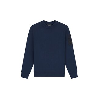 Malelions winter sweater jongens - navy blauw - gebreid, zak