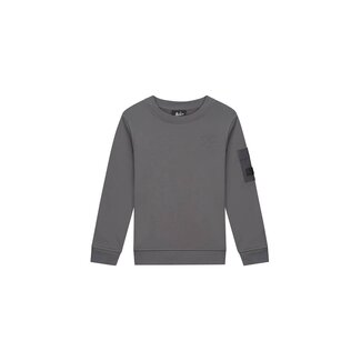 Malelions winter sweater jongens - grijs - nylon, zak