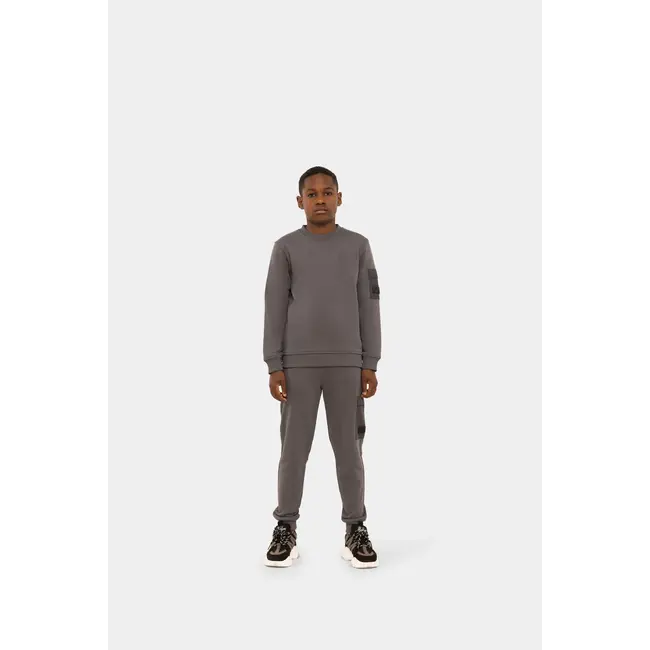 Malelions winter sweat broek jongens - grijs - nylon, zak