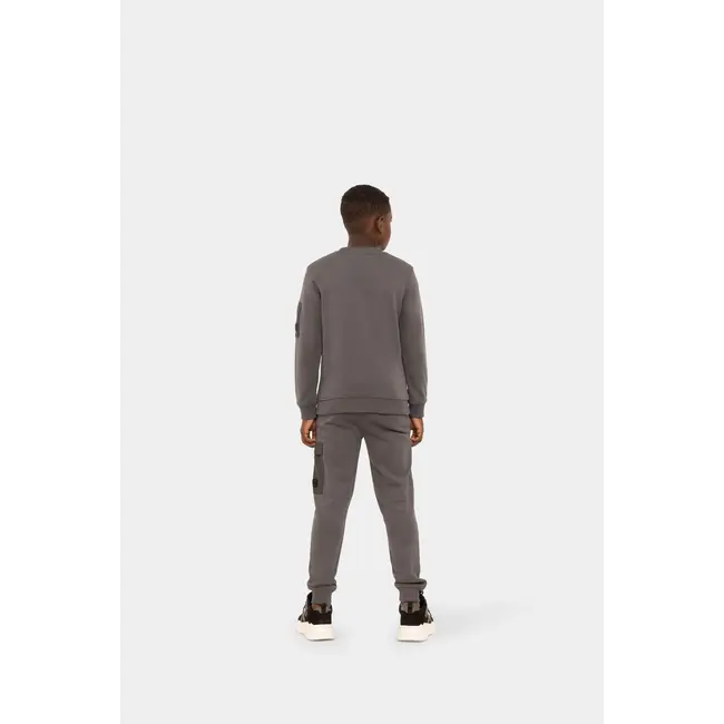 Malelions winter sweat broek jongens - grijs - nylon, zak