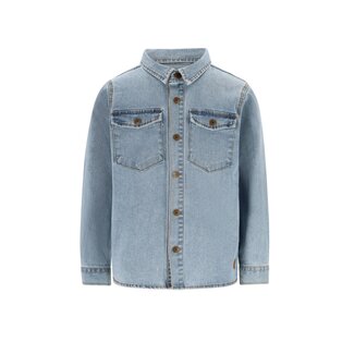 Like Flo winter denim blouse jongens - blauw - Charlies
