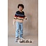 Like Flo winter sweater jongens - beige - Donin - gestreept - gebreid