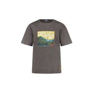 Like Flo winter slub jersey t-shirt jongens - grijs - Eagle