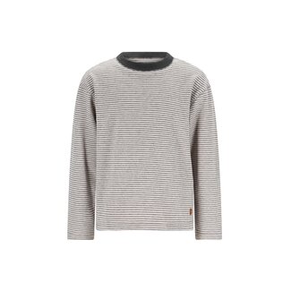 Like Flo winter t-shirt jongens - grijs - Dover - gestreept/longsleeve