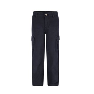 Like Flo winter twill cargo broek jongens - navy blauw - Frankys