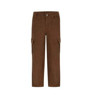 Like Flo winter twill cargo broek jongens - bruin - Frankys
