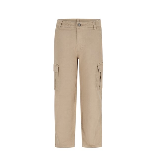 Like Flo winter twill cargo broek jongens - groen - Frankys
