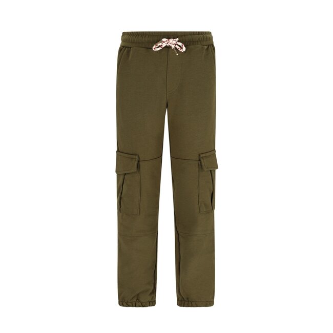 Like Flo winter cargo sweat broek jongens - groen - Feddes