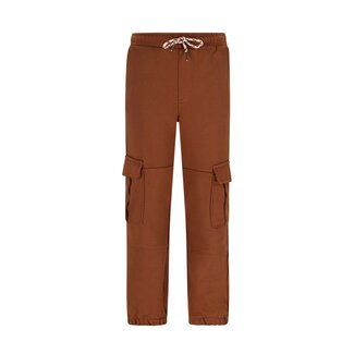 Like Flo winter cargo sweat broek jongens - bruin - Feddes