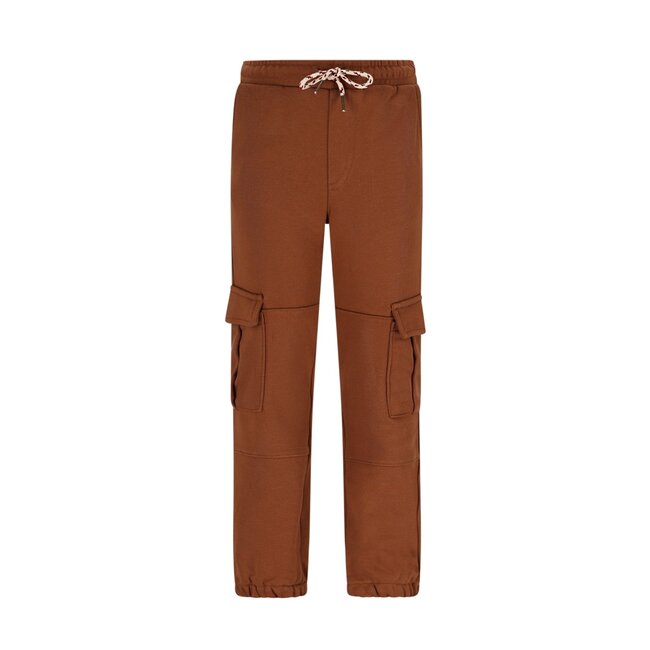 Like Flo winter cargo sweat broek jongens - bruin - Feddes