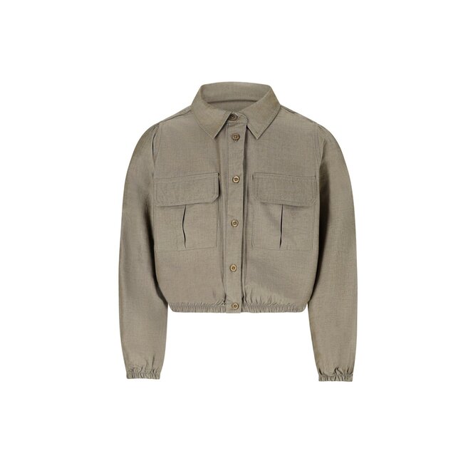 Like Flo winter blouse meisjes teens - groen - Candy - grote zakken
