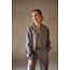 Like Flo winter blouse meisjes teens - grijs - Chilly - drukknoop - pinstripe