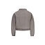 Like Flo winter blouse meisjes teens - grijs - Chilly - drukknoop - pinstripe