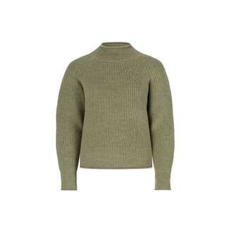 Like Flo winter sweater meisjes teens - groen - Daisy - kort - gebreid