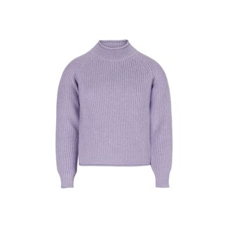 Like Flo winter sweater meisjes teens - paars - Daisy - kort - gebreid