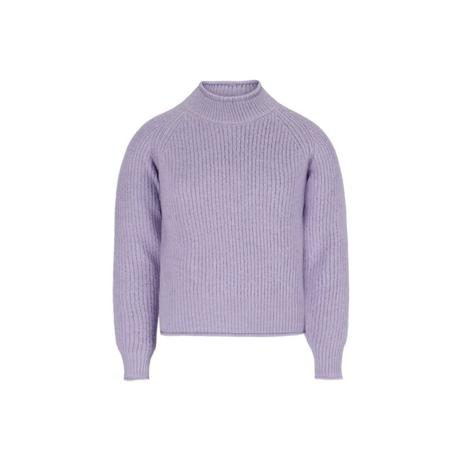 Like Flo winter sweater meisjes teens - paars - Daisy - kort - gebreid